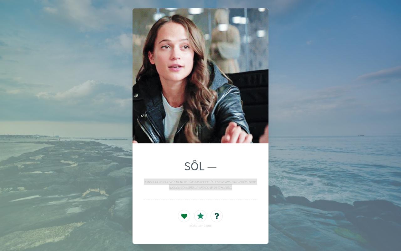 Carrd profile picture for @soli